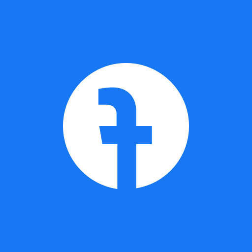 Facebook blue and white logo